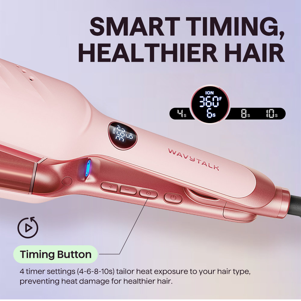 Power Wave Hair Crimping Iron