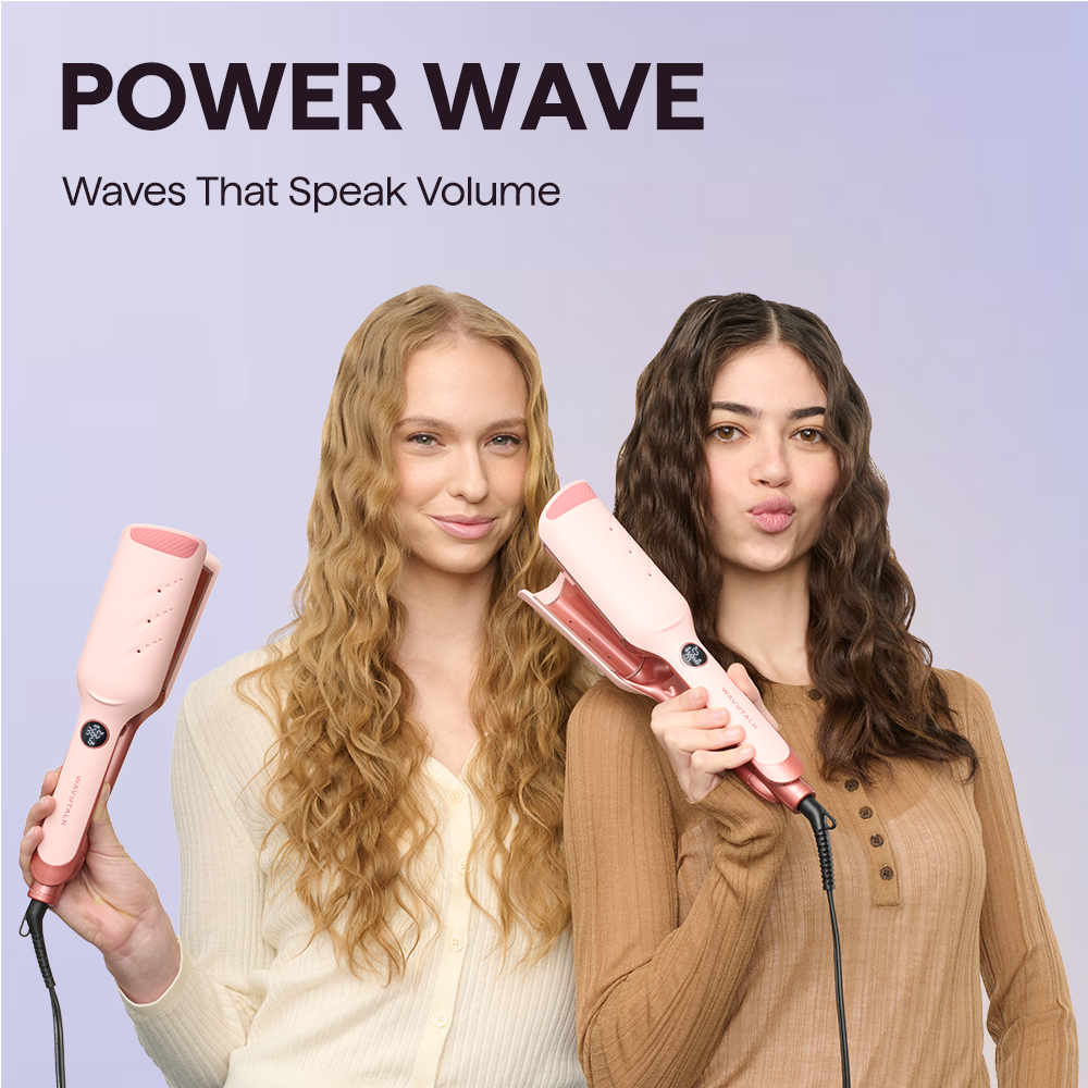 Power Wave Hair Crimping Iron